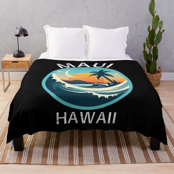 Item preview, Maui Hawaii (with White Lettering) designed and sold by VelvetRoom.