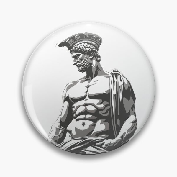 Item preview, Muscular Greek Monument designed and sold by NicolasGlowArt.