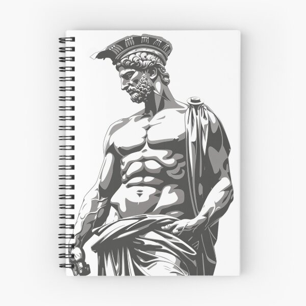 Item preview, Muscular Greek Monument designed and sold by NicolasGlowArt.