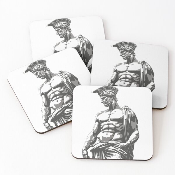 Item preview, Muscular Greek Monument designed and sold by NicolasGlowArt.