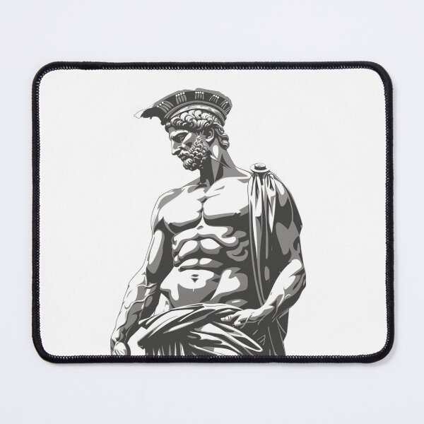 Item preview, Muscular Greek Monument designed and sold by NicolasGlowArt.