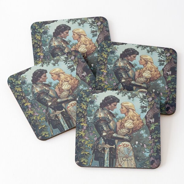 Item preview, The Lovers - Heroic Fantasy 70s designed and sold by AxeWave.