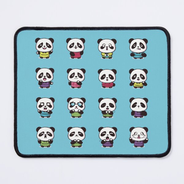 Item preview, Set of cute pandas designed and sold by DREAMINGROOSTER.