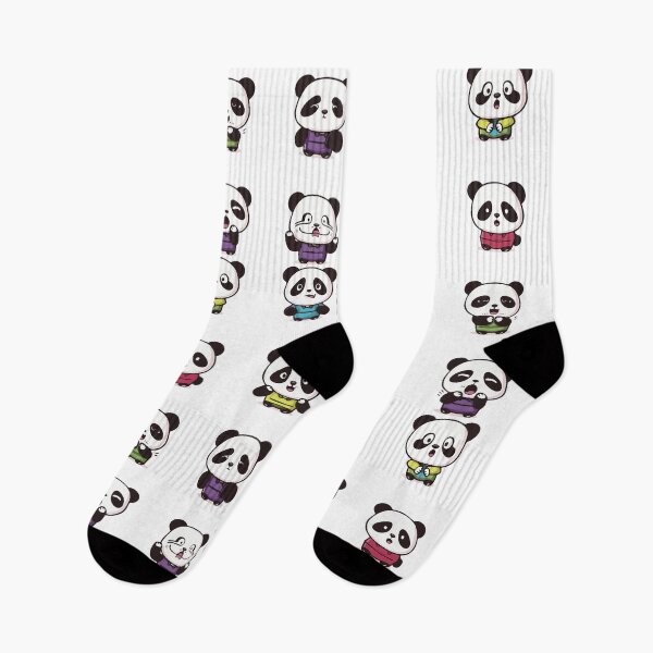 Item preview, Set of cute pandas designed and sold by DREAMINGROOSTER.