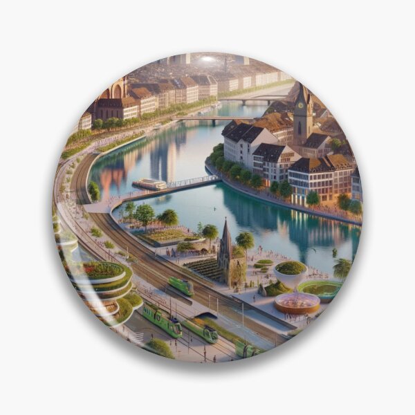 Item preview, Futuristic Cities Basel designed and sold by Eric Nagel.