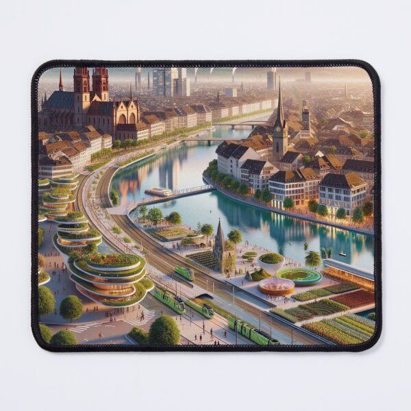 Item preview, Futuristic Cities Basel designed and sold by Eric Nagel.