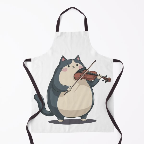 Item preview, Chubby Cat Plaing Violin designed and sold by Krieghorn.