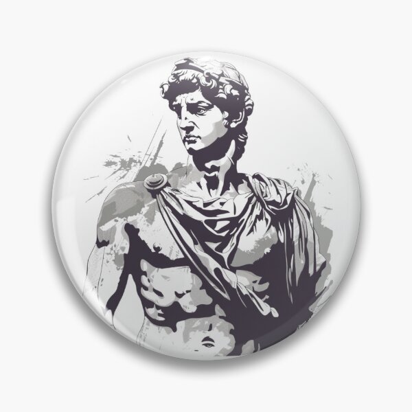 Item preview, Greek Statue Monument designed and sold by NicolasGlowArt.