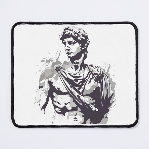 Item preview, Greek Statue Monument designed and sold by NicolasGlowArt.