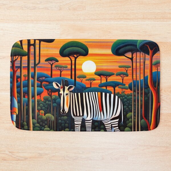 Item preview, Striped Antelope in forest clearing designed and sold by George Hutton Hunter.