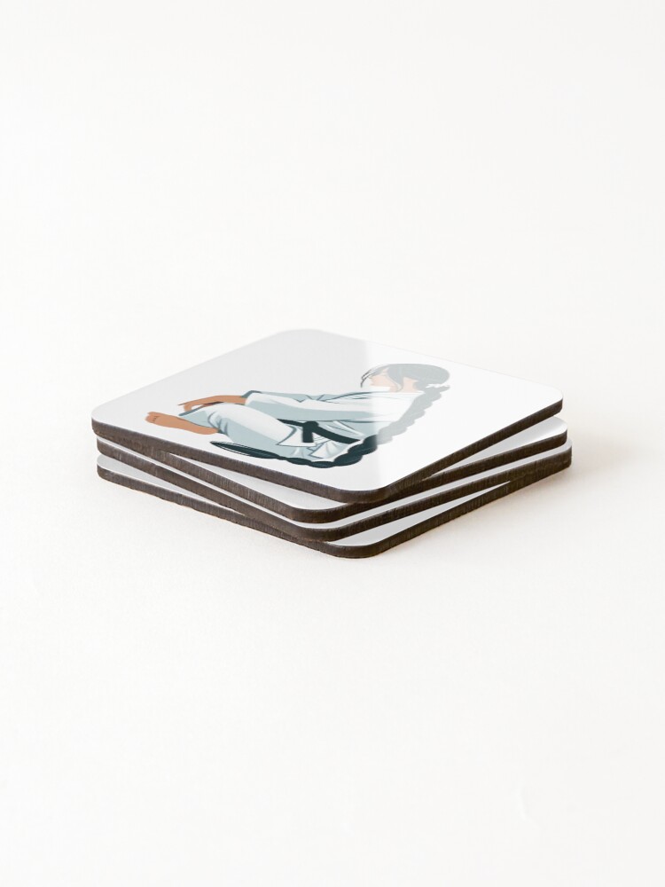 Thumbnail 4 of 5, Coasters (Set of 4), Female Judo designed and sold by Ramon-Shop.
