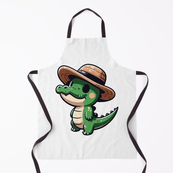 Item preview, Cute Crocodile In Sun Hat designed and sold by PWoolley.
