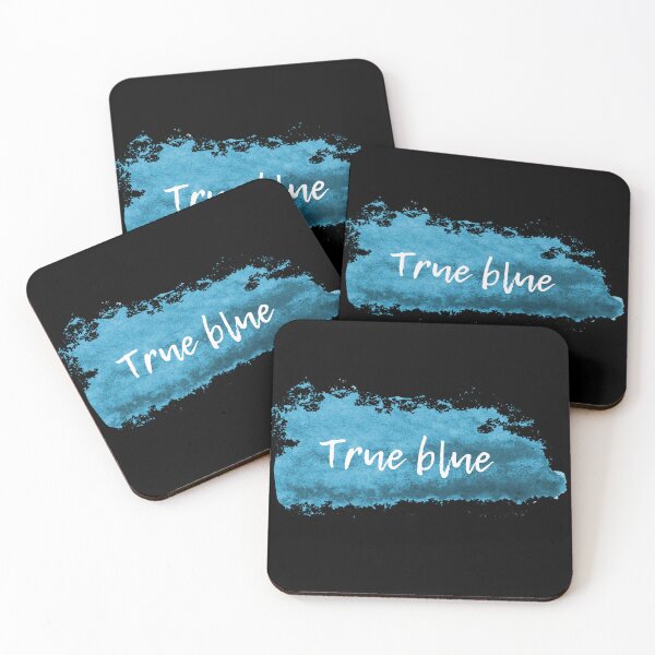 Item preview, True blue - gifts for artists and faithful loyal people designed and sold by alczar.