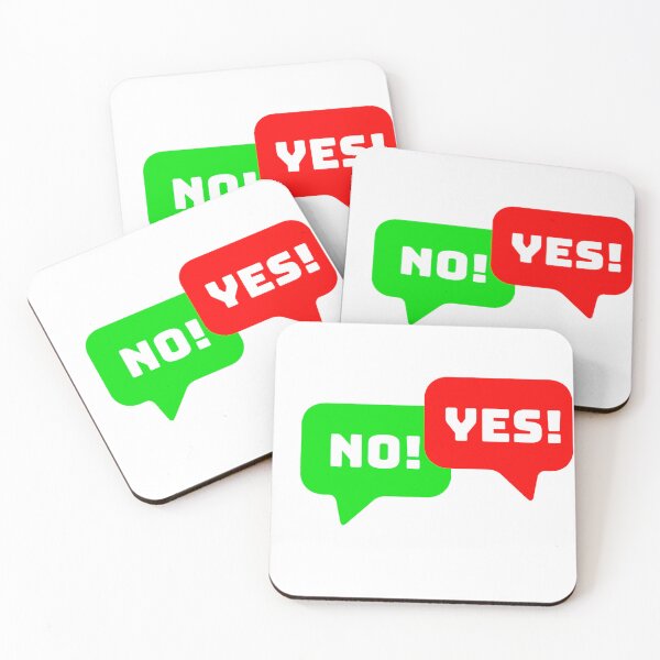 Item preview,  Yes or no designed and sold by blackquack.