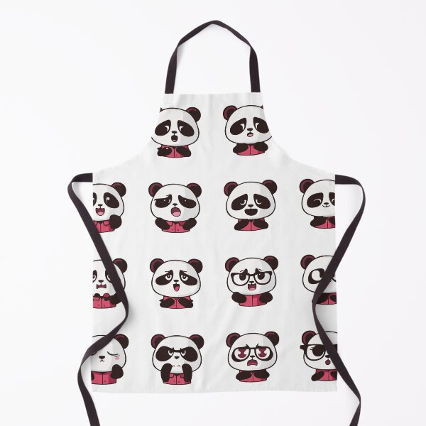Item preview, Kawaii Set of cute pandas designed and sold by DREAMINGROOSTER.