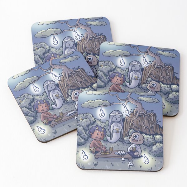 Item preview, Tea time with the Yokai night version designed and sold by SD-Din.