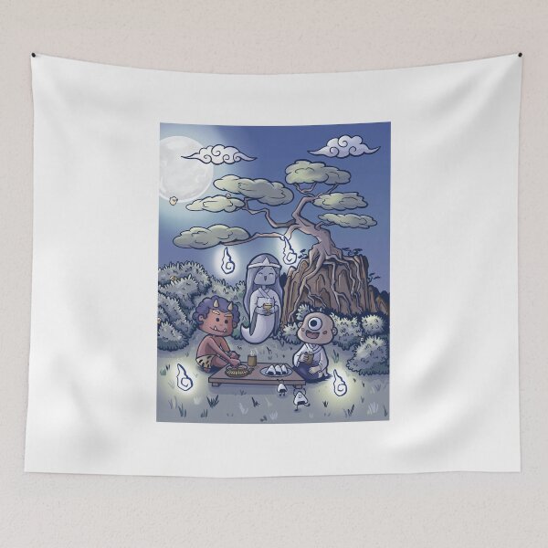 Item preview, Tea time with the Yokai night version designed and sold by SD-Din.