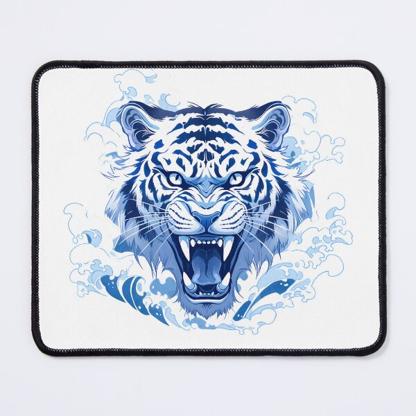 Item preview, Copy of Blue Tiger Head designed and sold by xiao xuans.