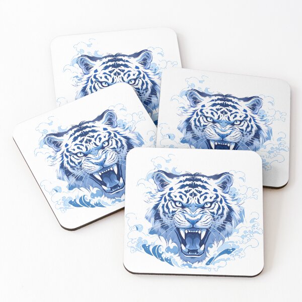 Item preview, Copy of Blue Tiger Head designed and sold by xiao xuans.