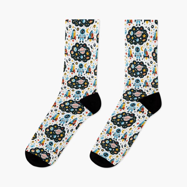 Item preview, Cosmic Voyage Astronaut daydreams designed and sold by FOLK ART FUSION by heidiannemorris.