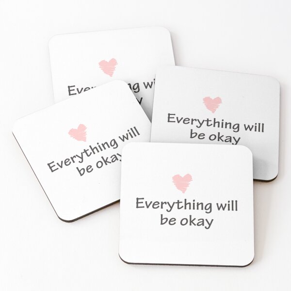 Item preview, Everything will be okay designed and sold by blackquack.