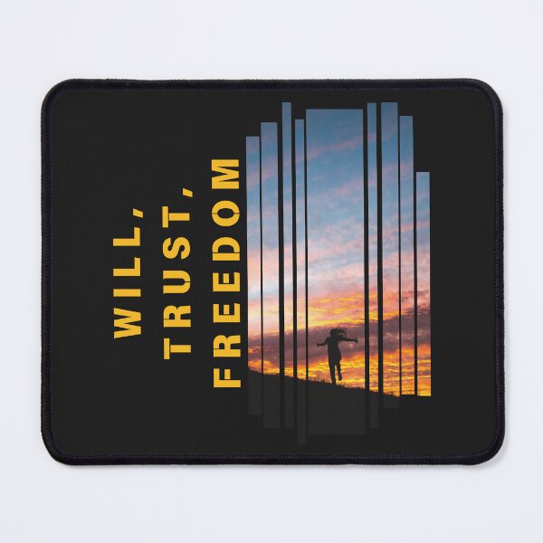 Item preview, WTF: Will, Trust, Freedom designed and sold by cabana.space.