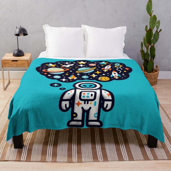 Item preview, Cosmic Voyage Alien daydreams designed and sold by FOLK ART FUSION by heidiannemorris.
