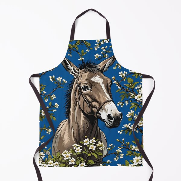 Item preview, Missouri Mule Surrounded By Hawthorn Blossom 2 designed and sold by taiche.