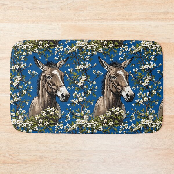 Item preview, Missouri Mule Surrounded By Hawthorn Blossom 2 designed and sold by taiche.