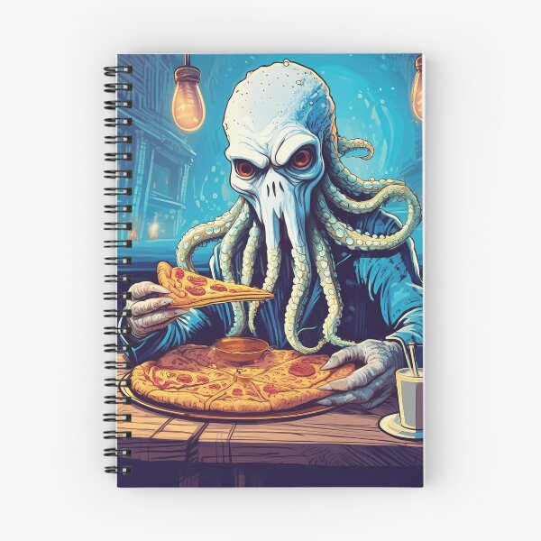 Item preview, CtulhuVsPizza designed and sold by blackquack.