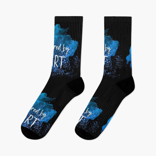 Item preview, Powered by art blue watercolor designed and sold by alczar.