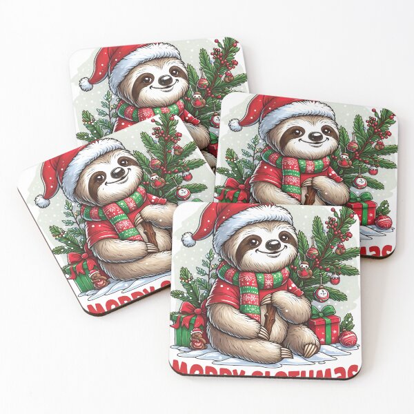 Item preview, Merry Slothmas designed and sold by PaintedPixels01.