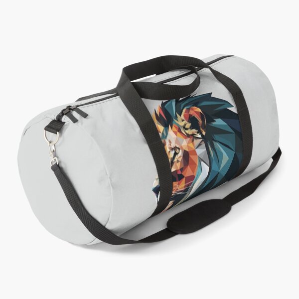Item preview, The Unfazed Lion - Portrait designed and sold by PolygonPinnacle.