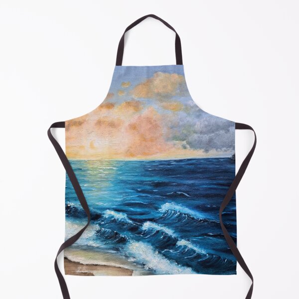 Item preview, Sea Sunrise Ocean Beach Clouds Tranquility Magic Atmosphere Beauty of Nature designed and sold by kkjustpaint.