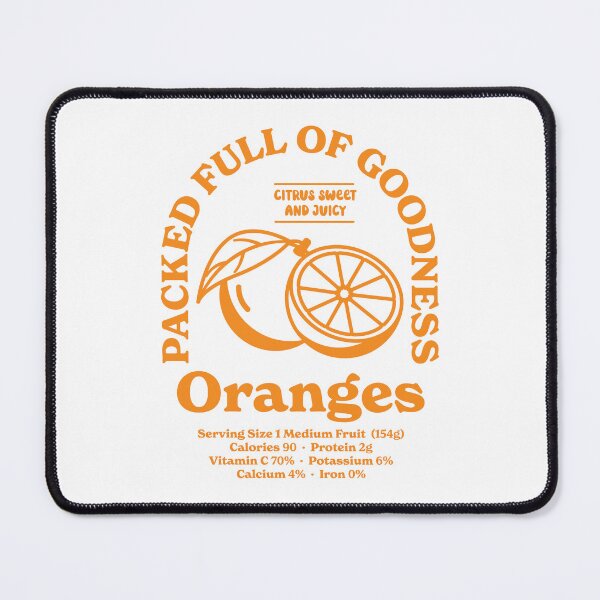 Item preview, Oranges, Fruit Nutritional Facts designed and sold by PaulSDesign.