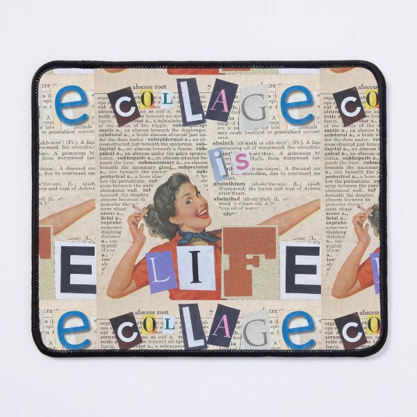 Item preview, Collage is Life original collage art designed and sold by KellySchaub.