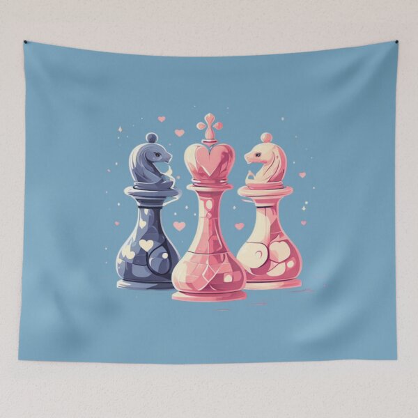 Item preview, Copy of Chess With Hearts designed and sold by Planetporridge.