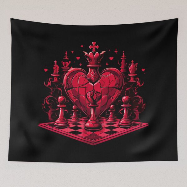 Item preview, Chess and Hearts designed and sold by Planetporridge.