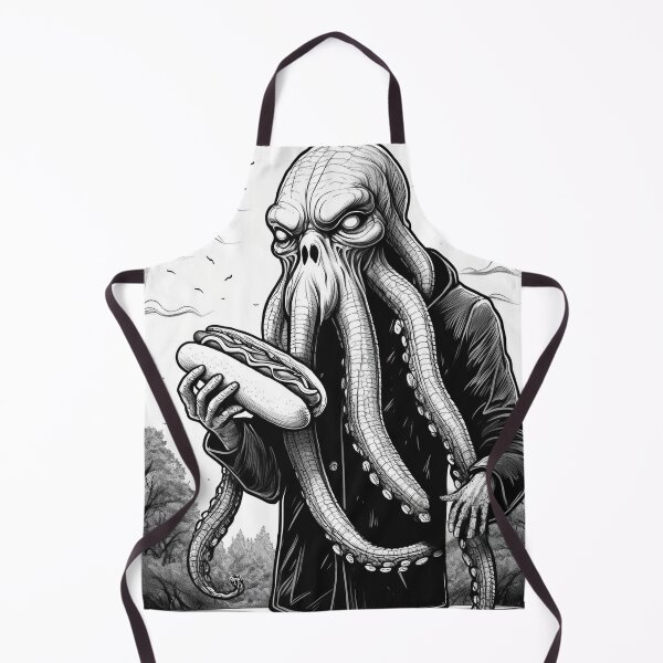 Item preview, CtulhuVsHotdog designed and sold by blackquack.
