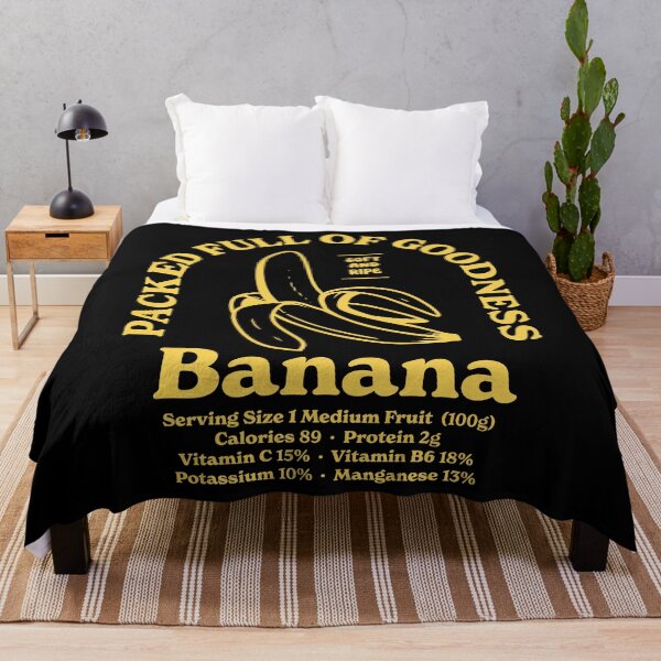 Item preview, Banana, Fruit Nutritional Facts designed and sold by PaulSDesign.