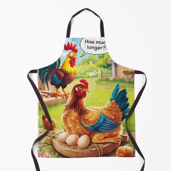 Item preview, Hen time. A rooster in distress. designed and sold by MyHappyArtShop.