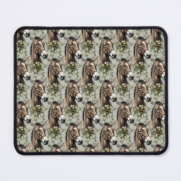 Item preview, Missouri Mule Surrounded By Hawthorn Blossom Pattern 2 designed and sold by taiche.