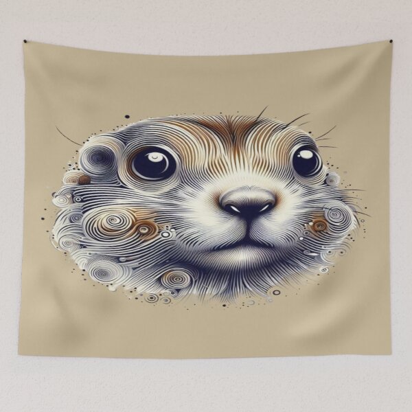 Item preview, Alert Prairie Dog designed and sold by Furbulous Faces.