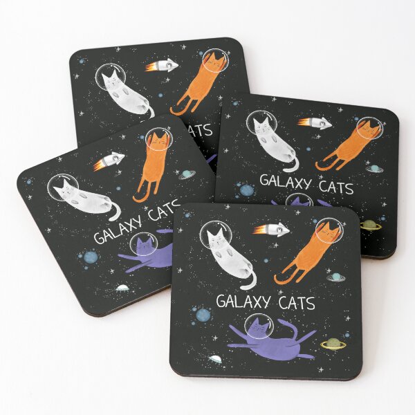 Item preview, Cats in space. designed and sold by Makitsu Neko.