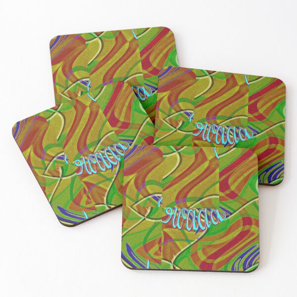 Item preview,  *PIECES OF ABSTRACT ART SPIRAL PATCHWORK COLORS MADRAS GWADA GUADELOUPE* designed and sold by Ralek.
