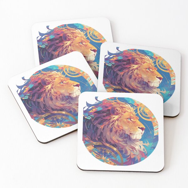 Item preview, Cyber Lion // Aesthetic Lion // Cool Animal // Cyber Animal // Future Animal Art // Animal Warrior // Animal Cute Art // Gaming Aesthetic stickers designed and sold by SMARTKIT  DESIGNAGENCY.