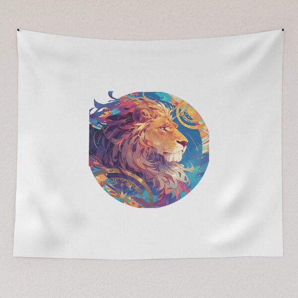 Item preview, Cyber Lion // Aesthetic Lion // Cool Animal // Cyber Animal // Future Animal Art // Animal Warrior // Animal Cute Art // Gaming Aesthetic stickers designed and sold by SMARTKIT  DESIGNAGENCY.
