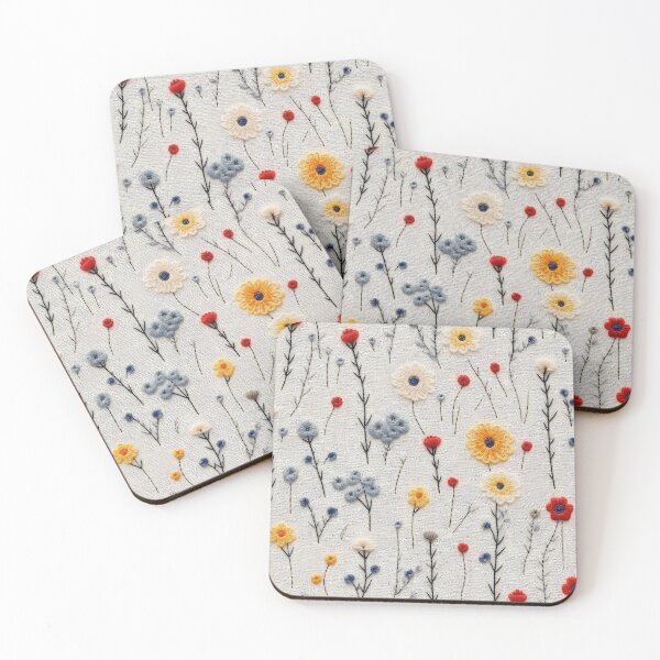 Item preview, Cottage Dreams - Embroidered Wildflowers 11 designed and sold by the-Nerdlings.