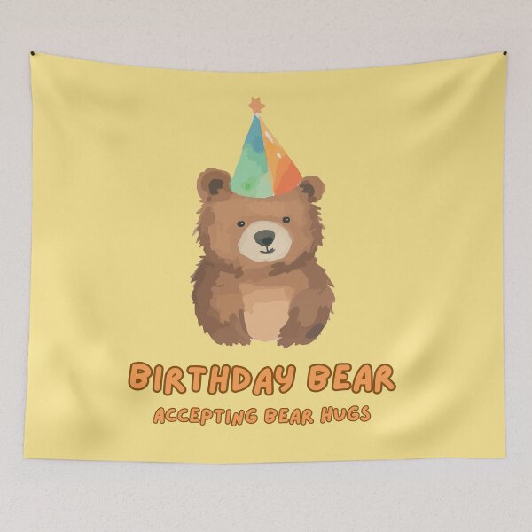 Item preview, Little Birthday Bear. Accepting Bear Hugs designed and sold by Rebel-Design.