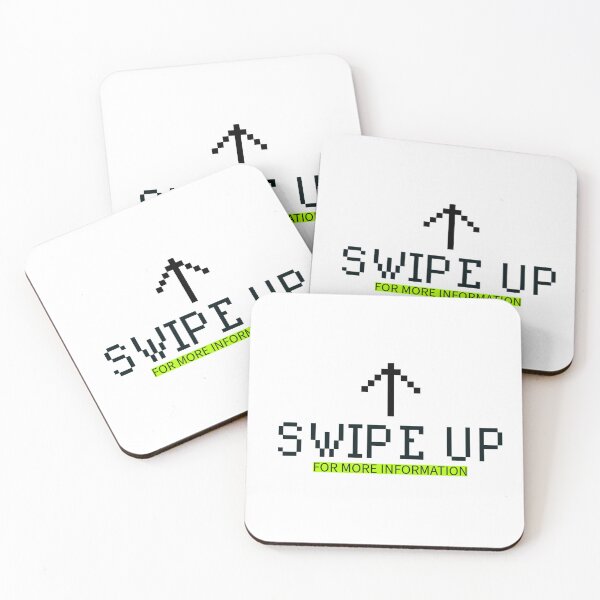 Item preview, SWIPE UP designed and sold by blackquack.